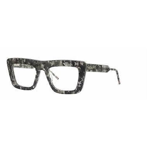 Thom Browne Rx TBX415-03 Eyeglasses Grey Tortoise 52 mm