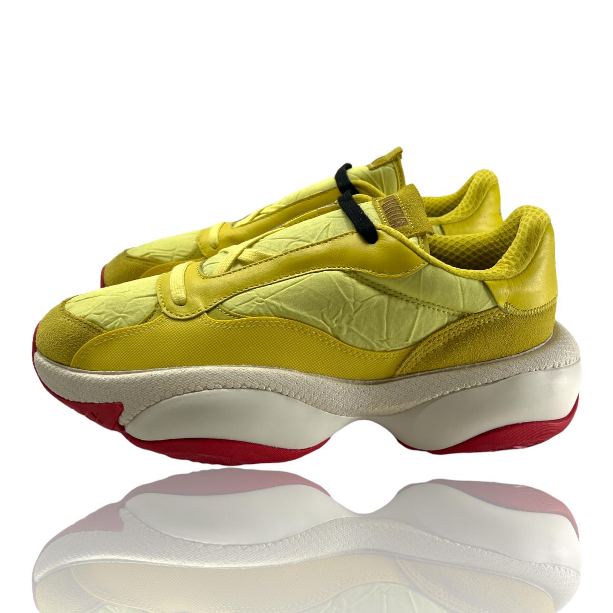 Puma Alteration PN-1 Mens Low Top Sneakers Celery Limelight Size 10 US - Yellow