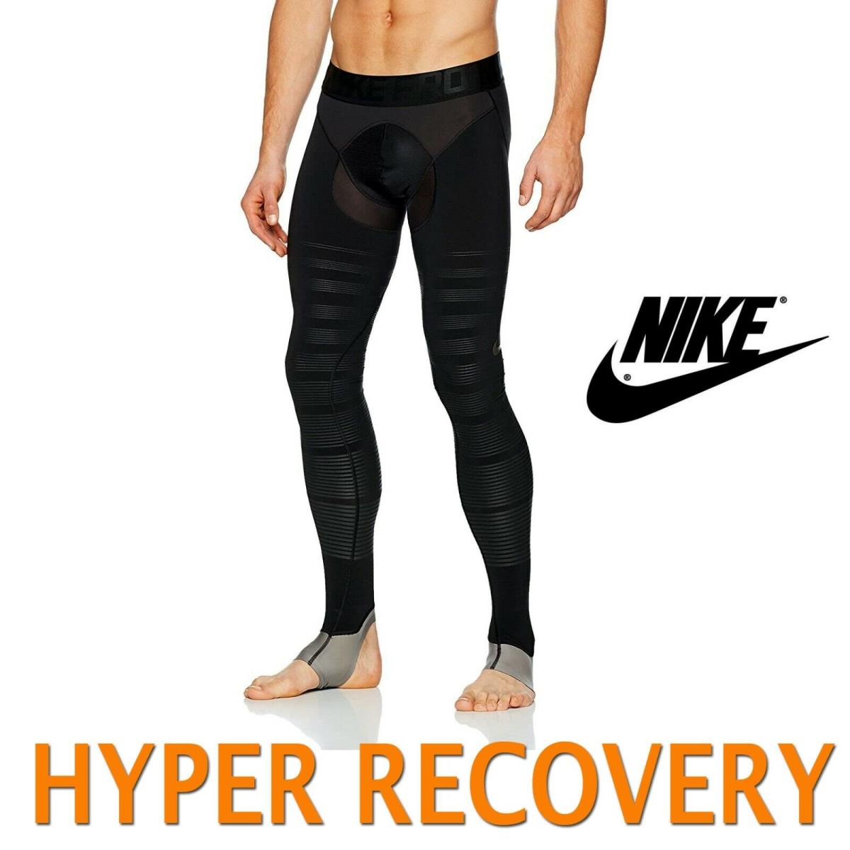 Men`s Nike Pro Hyper Recovery Compression Tights Post-game 812988-010 3xl