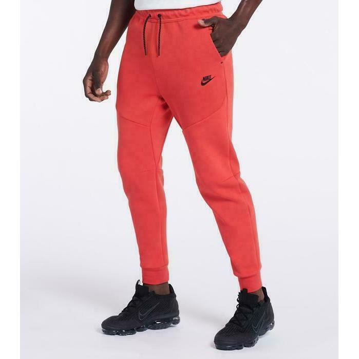Nike Sportswear Tech Fleece Men`s Multi Sz Jogger Pants Lobster Black CU4495-605