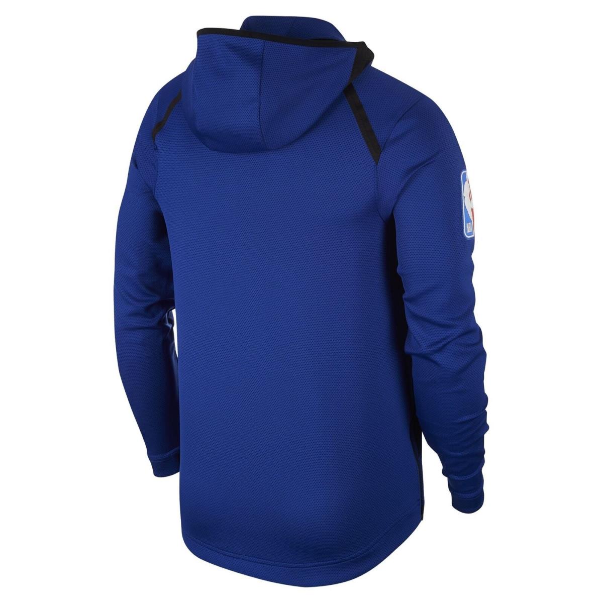 940128-495 Mens Nike Nba Golden State Warriors Showtime Therma Flex Full-zip H