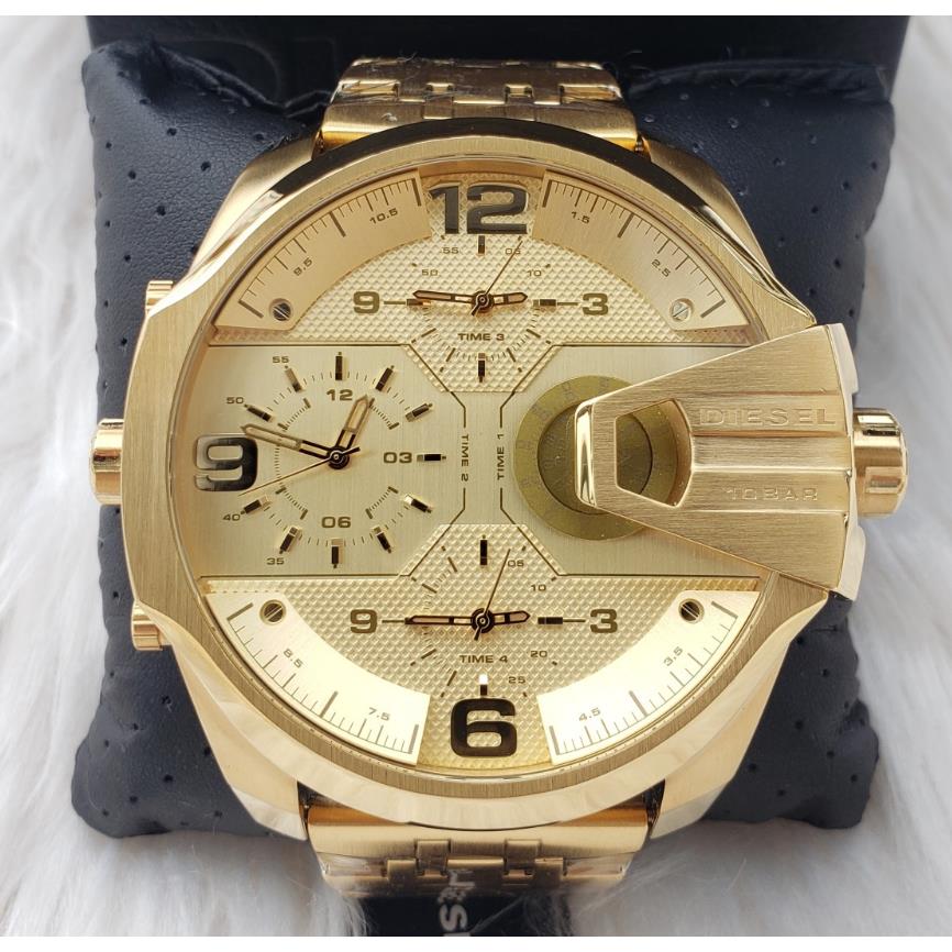 Diesel watch Uber Chief - Gold Dial, Gold Band, Gold Bezel 1
