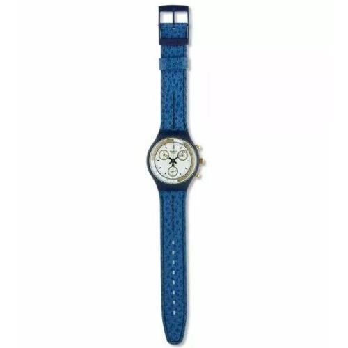 Condition 1990 Swatch Chrono Skipper SCN100 Collectors Watch Rare Vintage