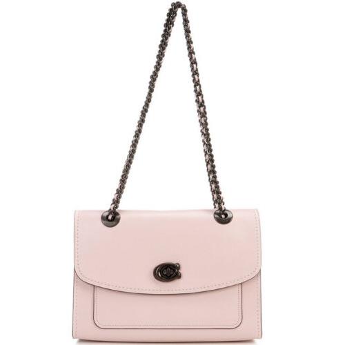 Coach 26852 Parker Small Shoulder Bag in Calf Leather Aurora