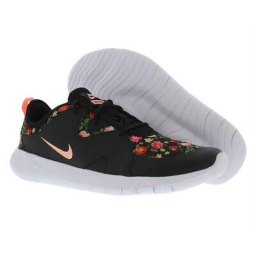 pink flower nike shoes