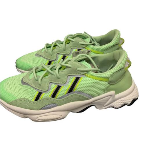 Adidas Neon Green Ozweego Shoes Size 9.5