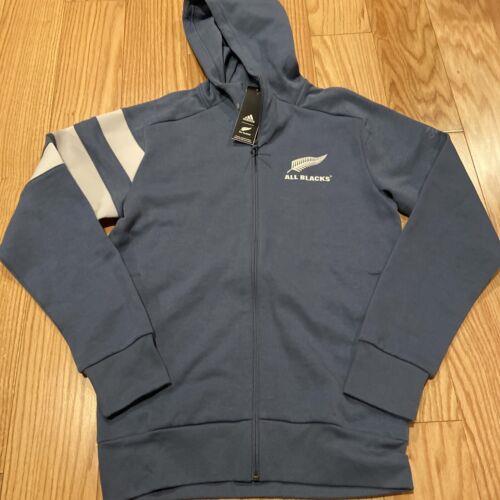 Adidas Zealand All Blacks Hoodie ED6914 Sz S Rare Top Jacket Men s