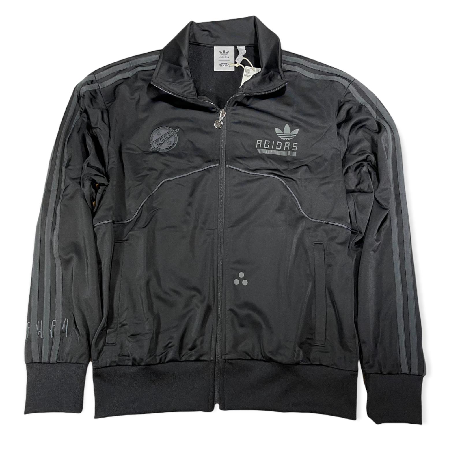 Adidas Star Wars Boba Fett Firebird Track Top Jacket Black HI6000 Men`s Medium M