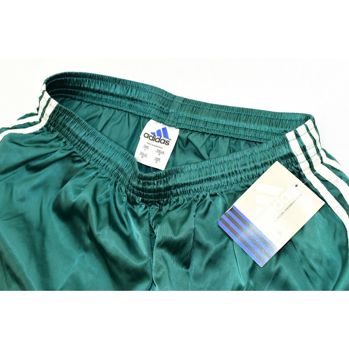 Adidas clothing  - Satin Forest Green / White 0