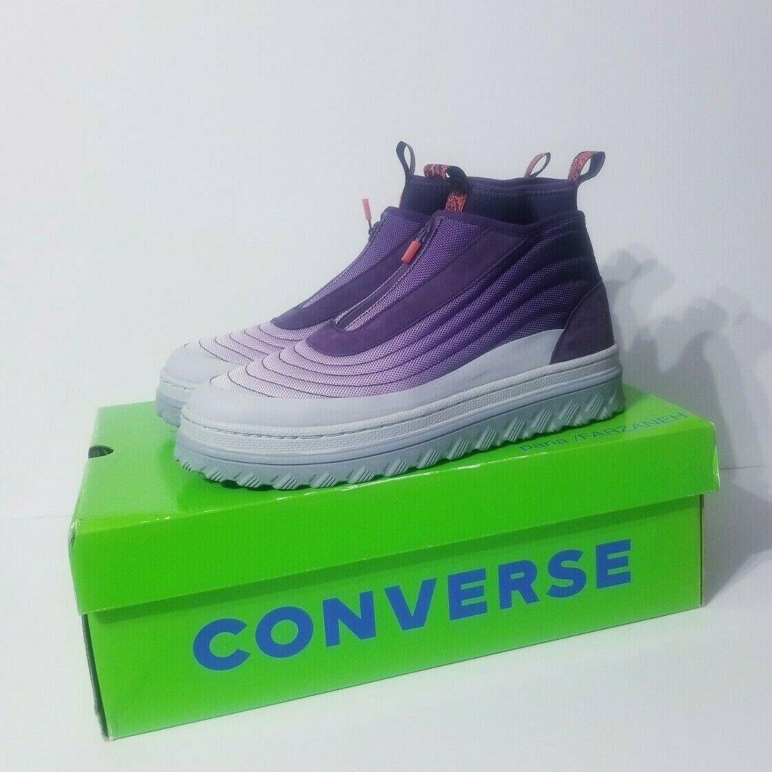 Converse Pro Leather X2 Trek HI Paria Faraneh 171842C Purple Shoes Mens Wmns Sz