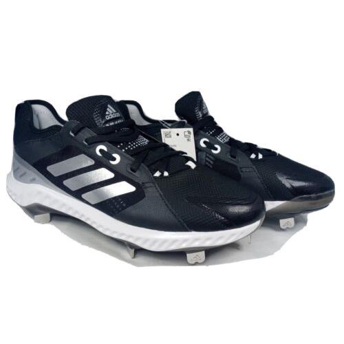 Adidas Pure Hustle Softball Cleats Sneakers Shoes Women`s Size 9 US Blk/gray