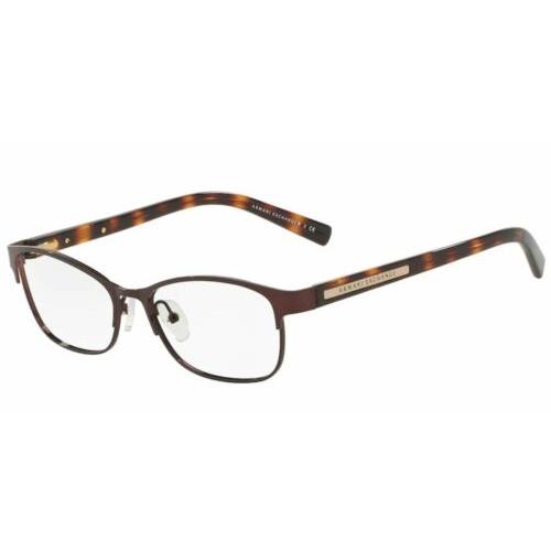 Armani Exchange AX1010 6001 Brown Oval 53 mm Women`s Eyeglasses