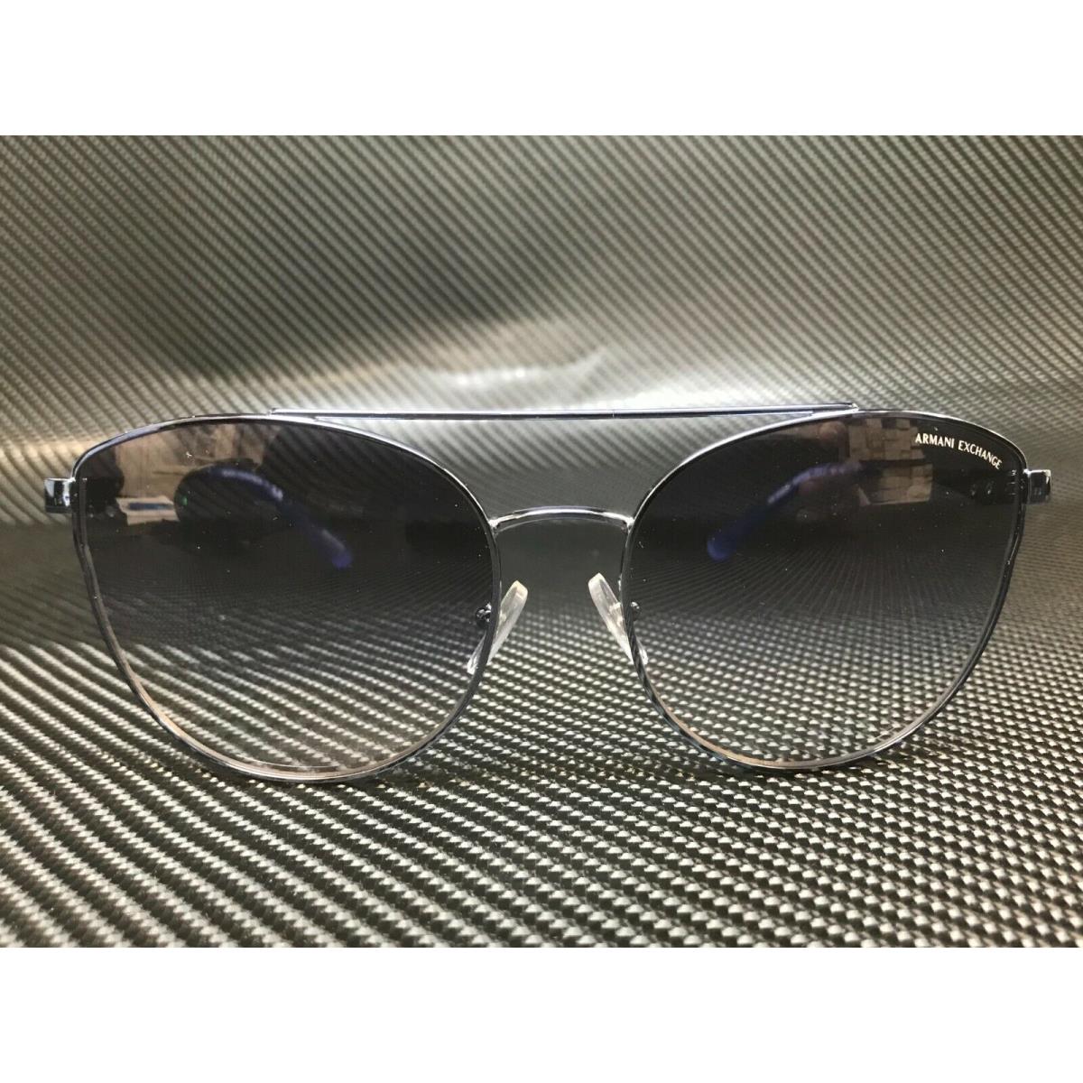 Armani Exchange AX2032S 611719 Blue Cat Eye 57 mm Women`s Sunglasses