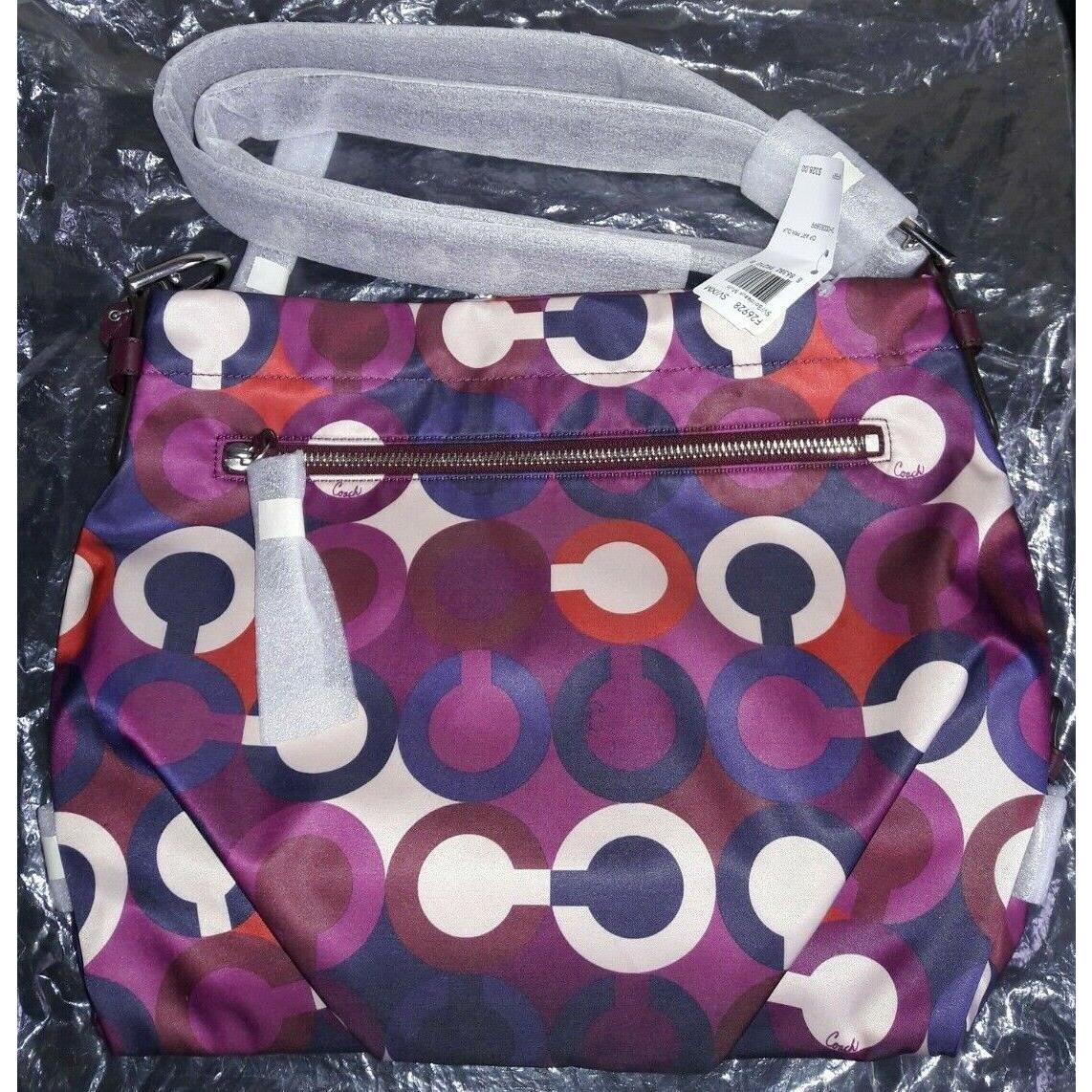 Coach OP Art Print Duffle Crossbody Bag Purse F26928 Multi $328_RARE - Coach  bag - 015755286517 | Fash Brands