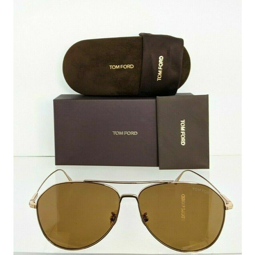 Tom Ford sunglasses  - Gold Frame, Brown Lens 2