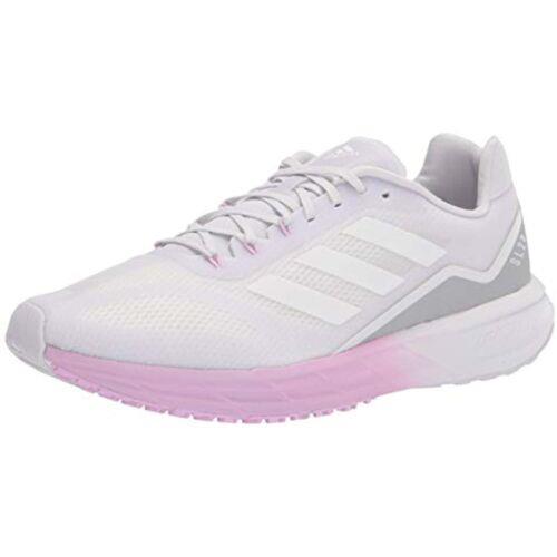 Adidas Women`s SL20 Running Shoe Dark Grey/white/lilac 5.5