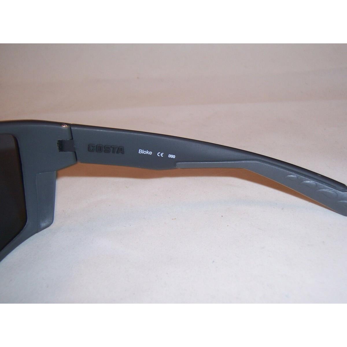 Costa Del Mar sunglasses Bloke - Black Gray Frame, Blue Lens 5