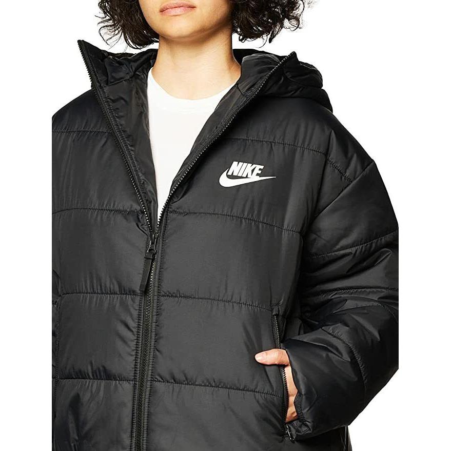 Sportswear Synthetic Fill Coat Jacket Black CZ1466-010 Size Small | 194493790118 - Nike clothing - Black/White | SporTipTop