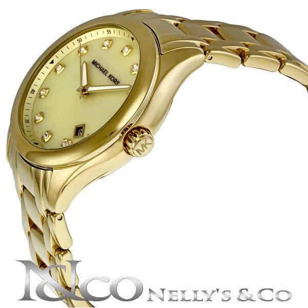 Michael Kors MK5310 Gold-plated Mother of Pearl Watch