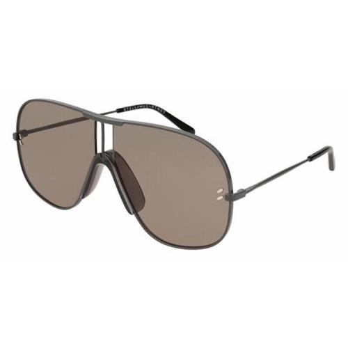 Stella Mccartney SC0137S-001 Black / Brown Tinted Sunglasses