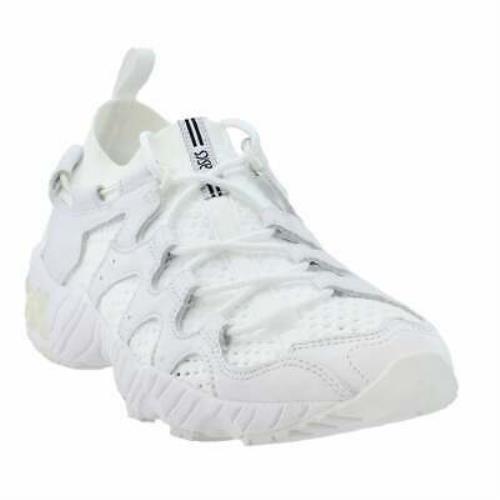 asics gel mai knit white