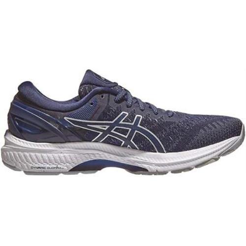 asics gel kayano 27 mens carrier grey french blue