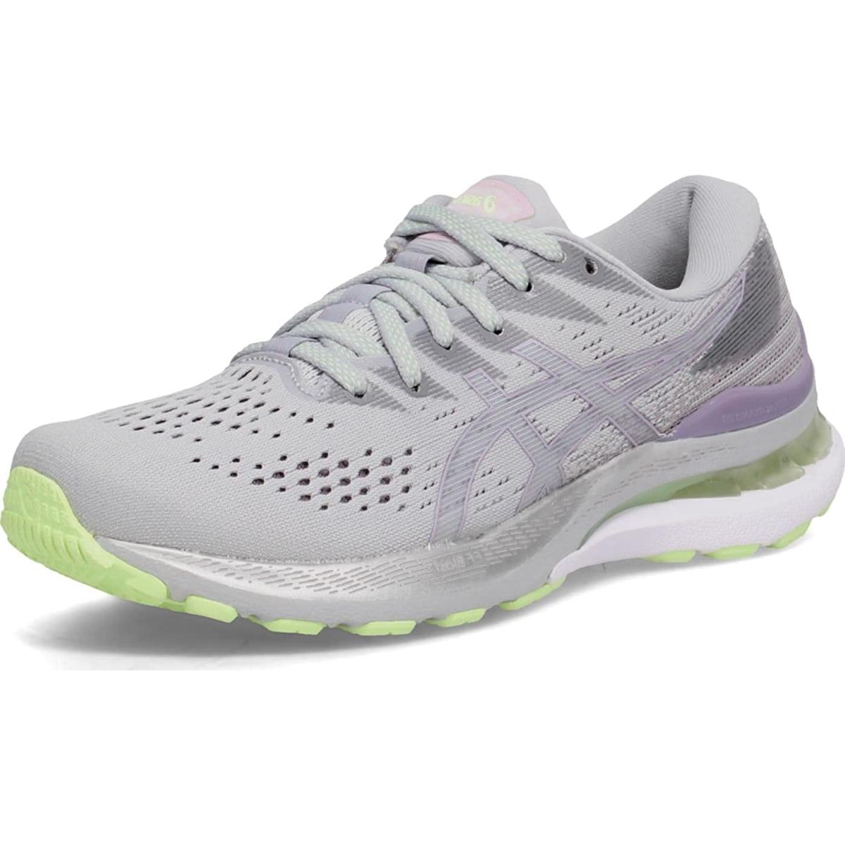 Asics Women`s Gel-kayano 28 Running Shoe Piedmont Grey/Soft Lavender