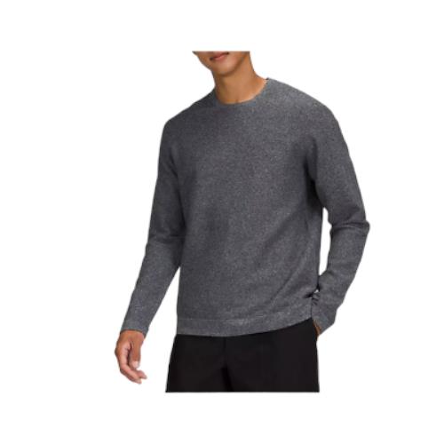Lululemon Men`s All Around Crew Sweater Graphite Grey LM3CMCS-GGRE