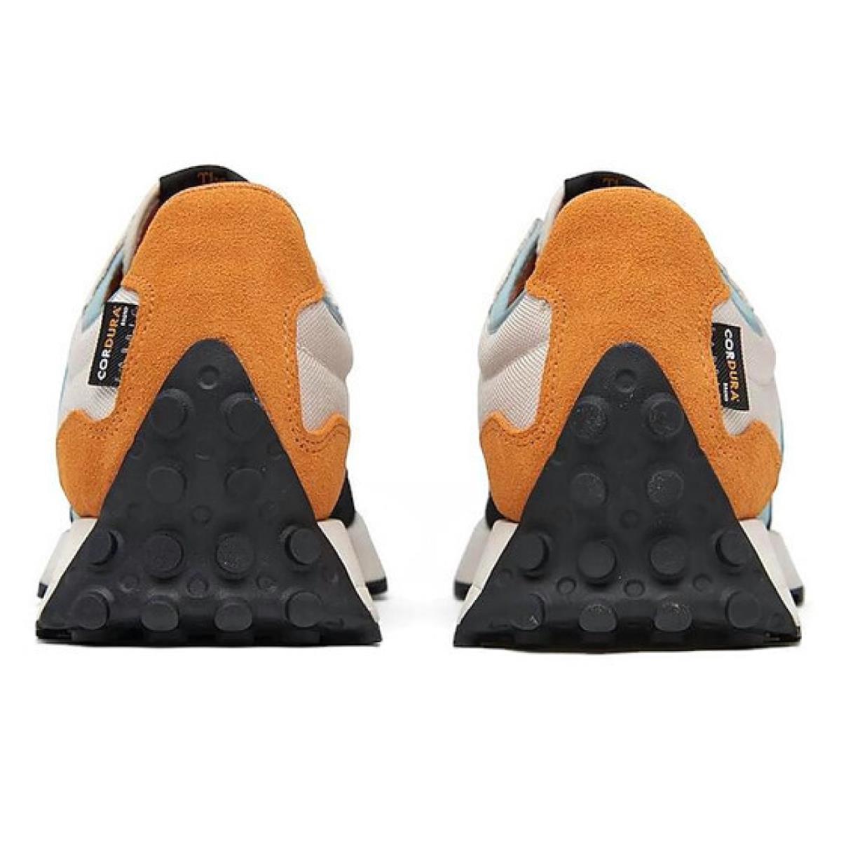 New Balance shoes  - White , Moonbeam/Madras Orange Manufacturer 7