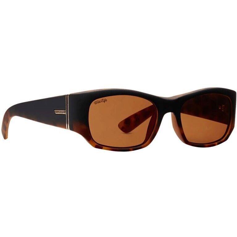 Men`s Vonzipper `juvie` Tnb Sunglasses - Satin Tortuga de Negro/bronze