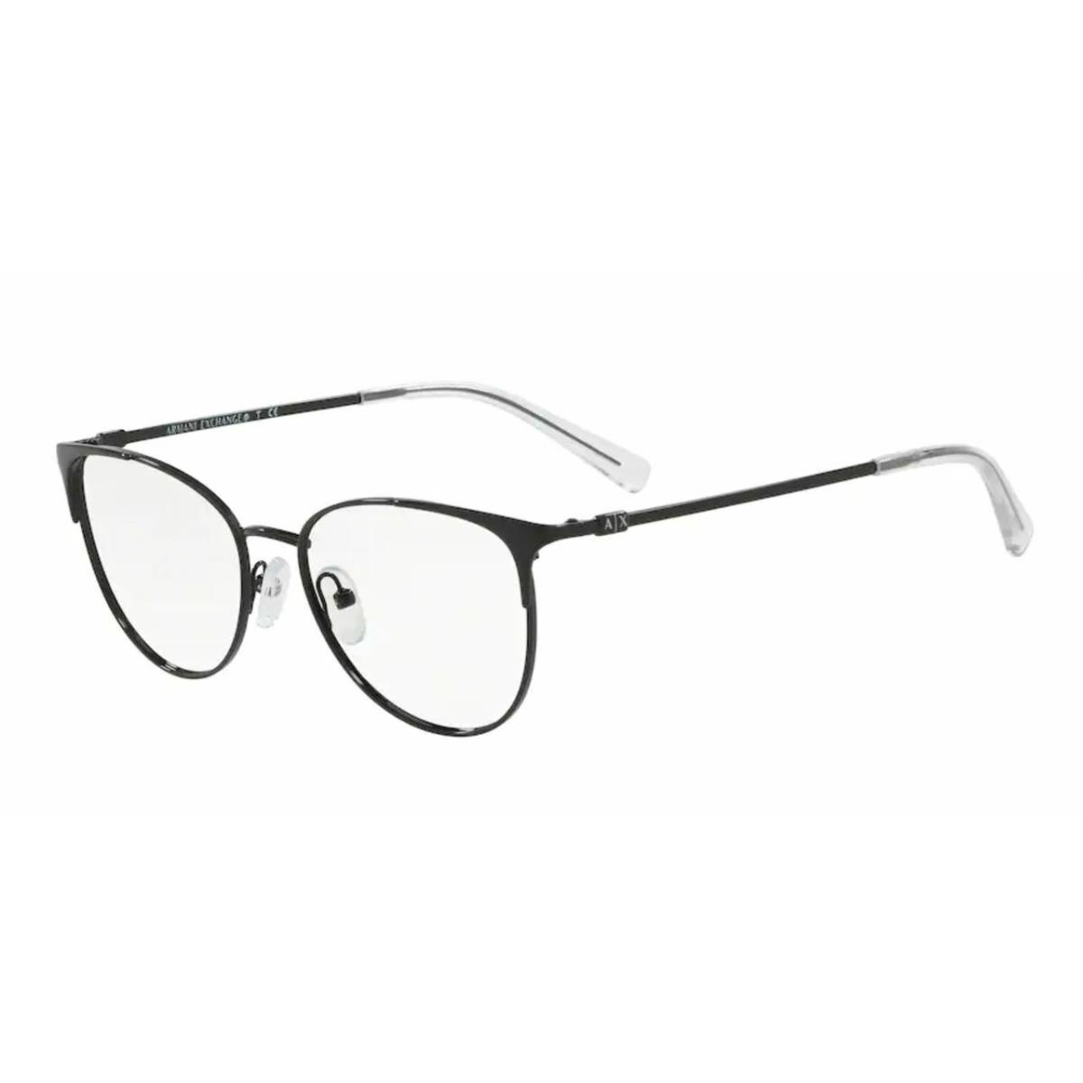 Armani Exchange AX1034 6000 Black Cat Eye Women`s 52 mm Eyeglasses