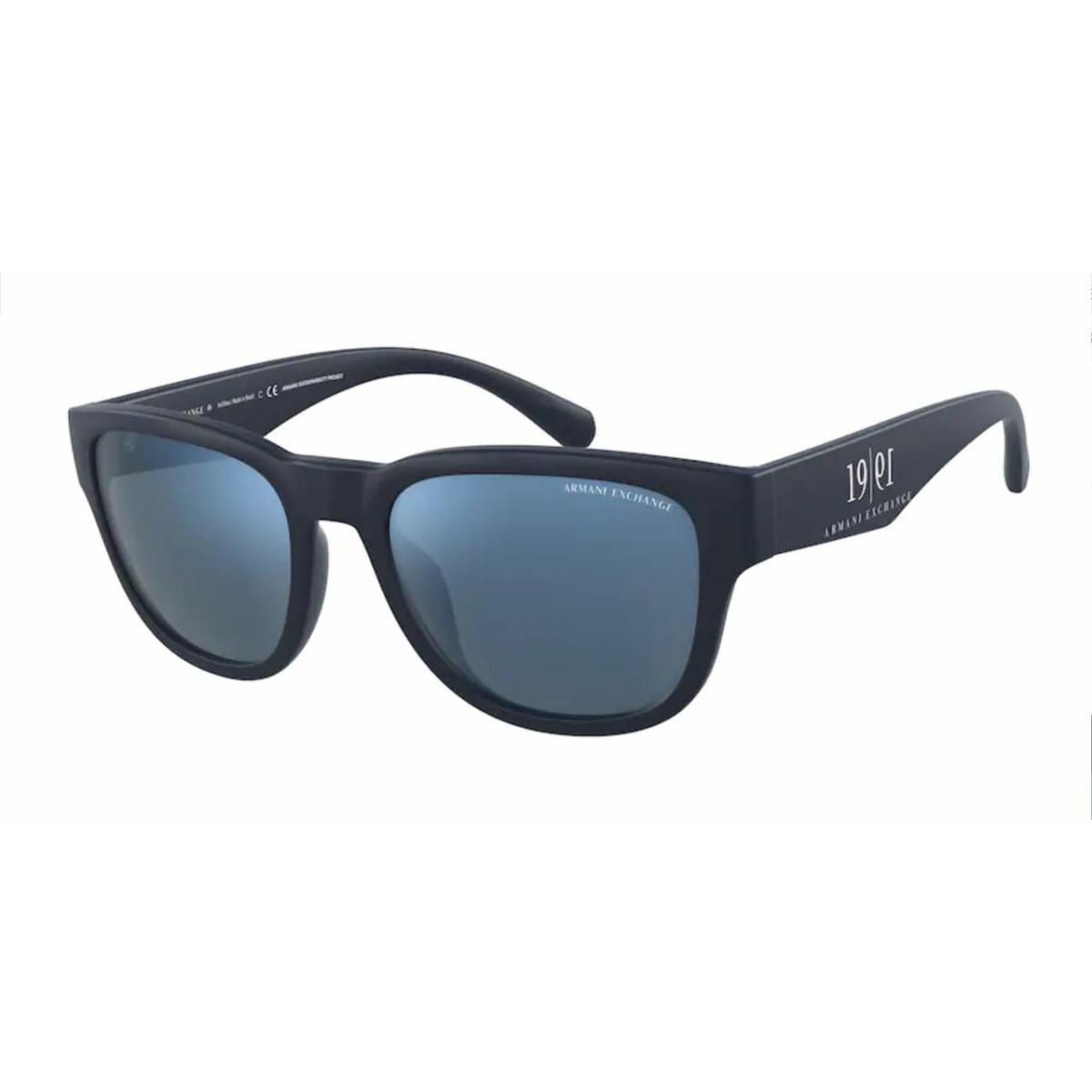 Armani Exchange AX4115SU 818155 Blue Pillow 54 mm Men`s Sunglasses