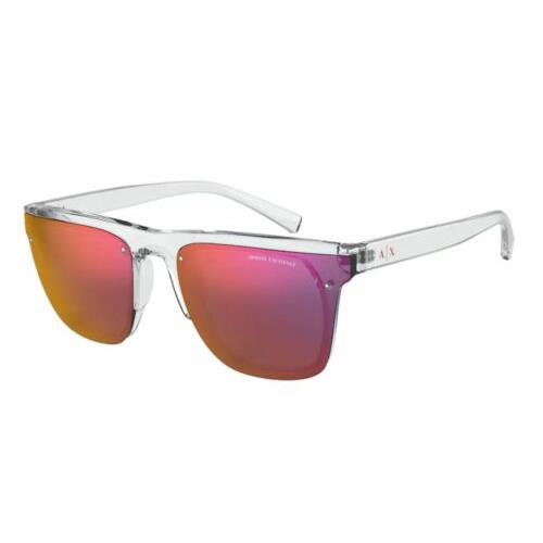 Armani Exchange AX4098S 82356Q Square 63 mm Men`s Sunglasses