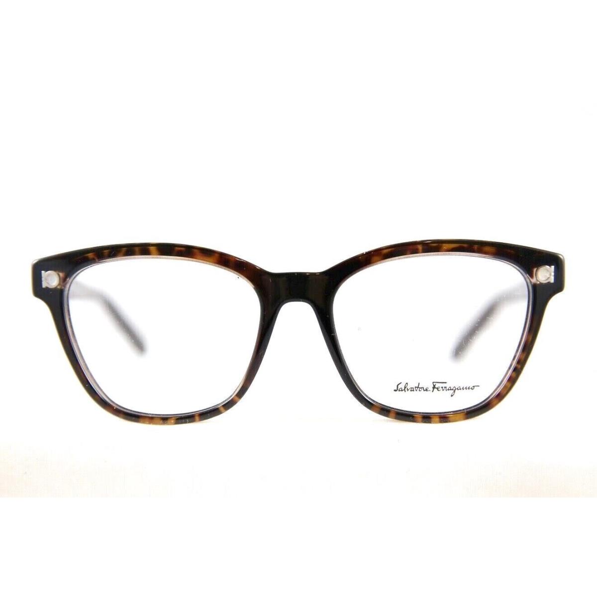 Salvatore Ferragamo SF 2766 214 Tortoise RX Eyeglasses 53-17-140MM