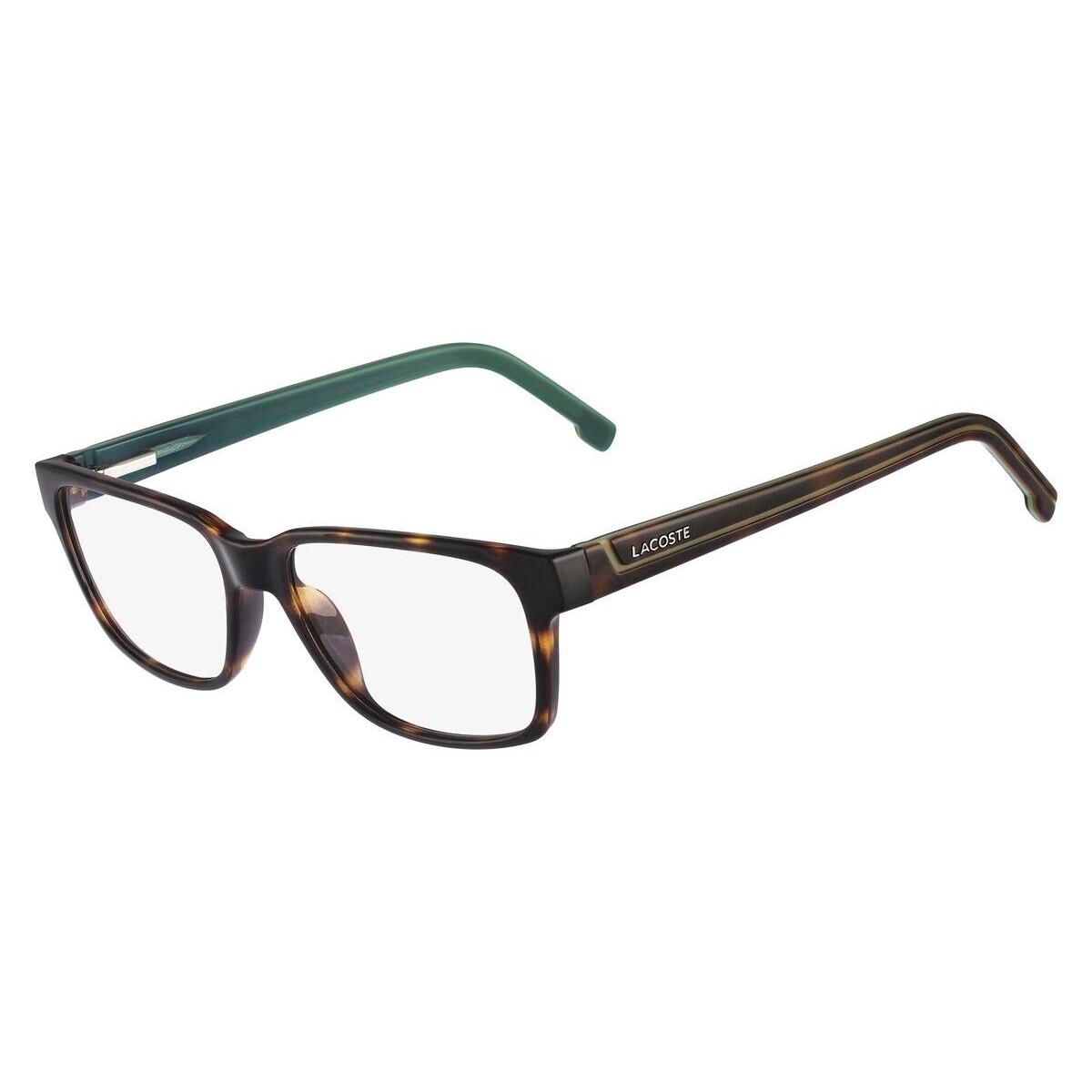 Lacoste L2692 Eyeglasses Unisex Havana Square 54mm