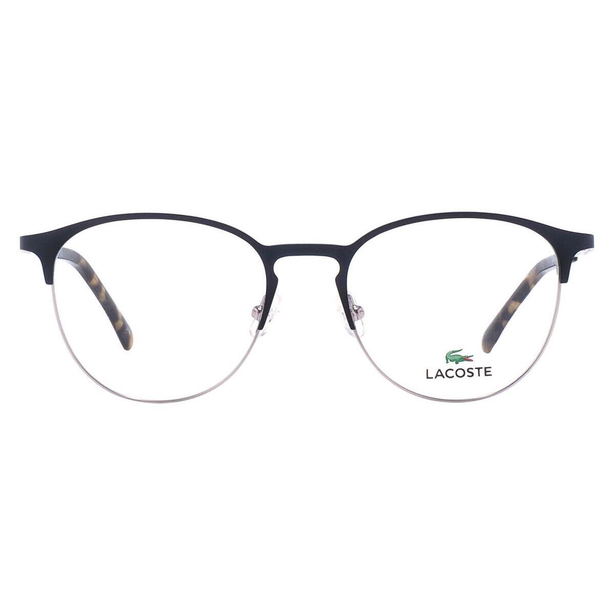 Lacoste L2251 Eyeglasses Unisex Matte Blue Oval 52mm