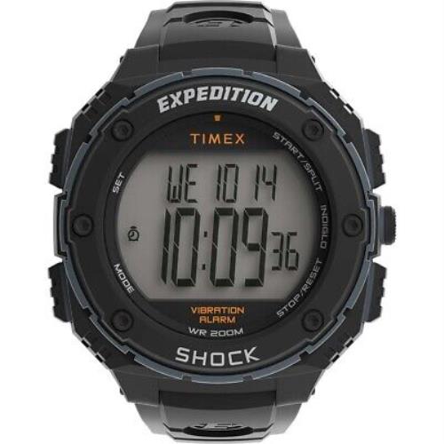 Timex Expedition Shock - Black/orange TW4B24000 Upc 194366174236 - Frame: