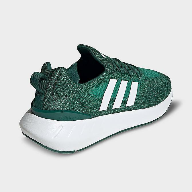 adidas swift run green and white