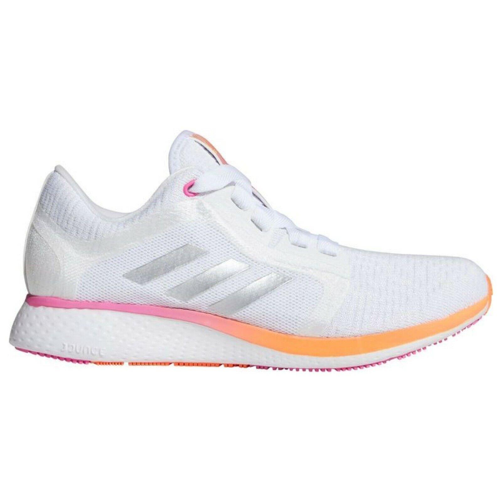 Adidas shoes Edge Lux - White , WHITE/PINK/YELLOW Manufacturer 10