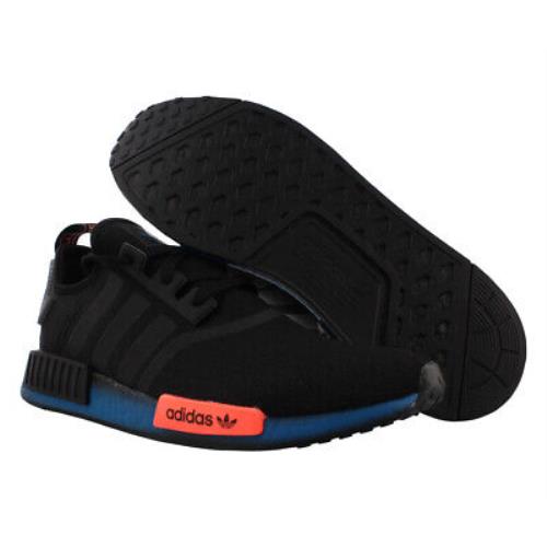Adidas Originals NMD_R1 Mens Shoes - Core Black/Signal Coral/Bluebird , Black Main
