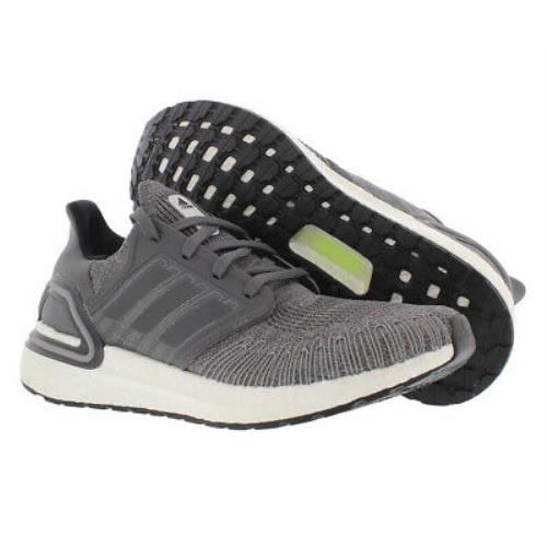 adidas ultraboost 20 grey men's running shoe