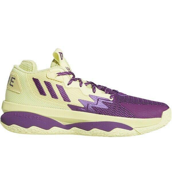 yellow and purple adidas