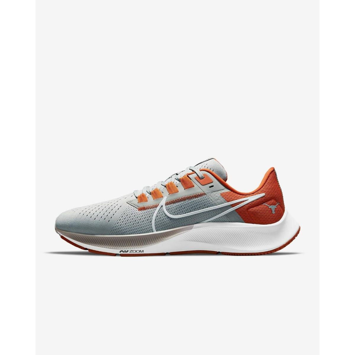 nike texas longhorns air zoom pegasus 38 running shoe