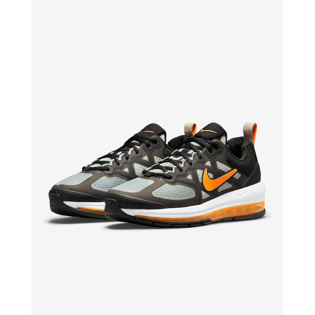 nike black orange running shoes