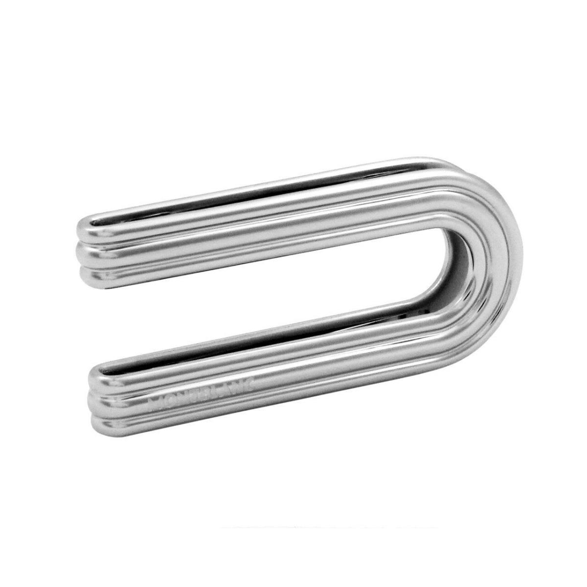 Montblanc Essential Sartorial S-steel 3-Ring Motif Money Clip 116637