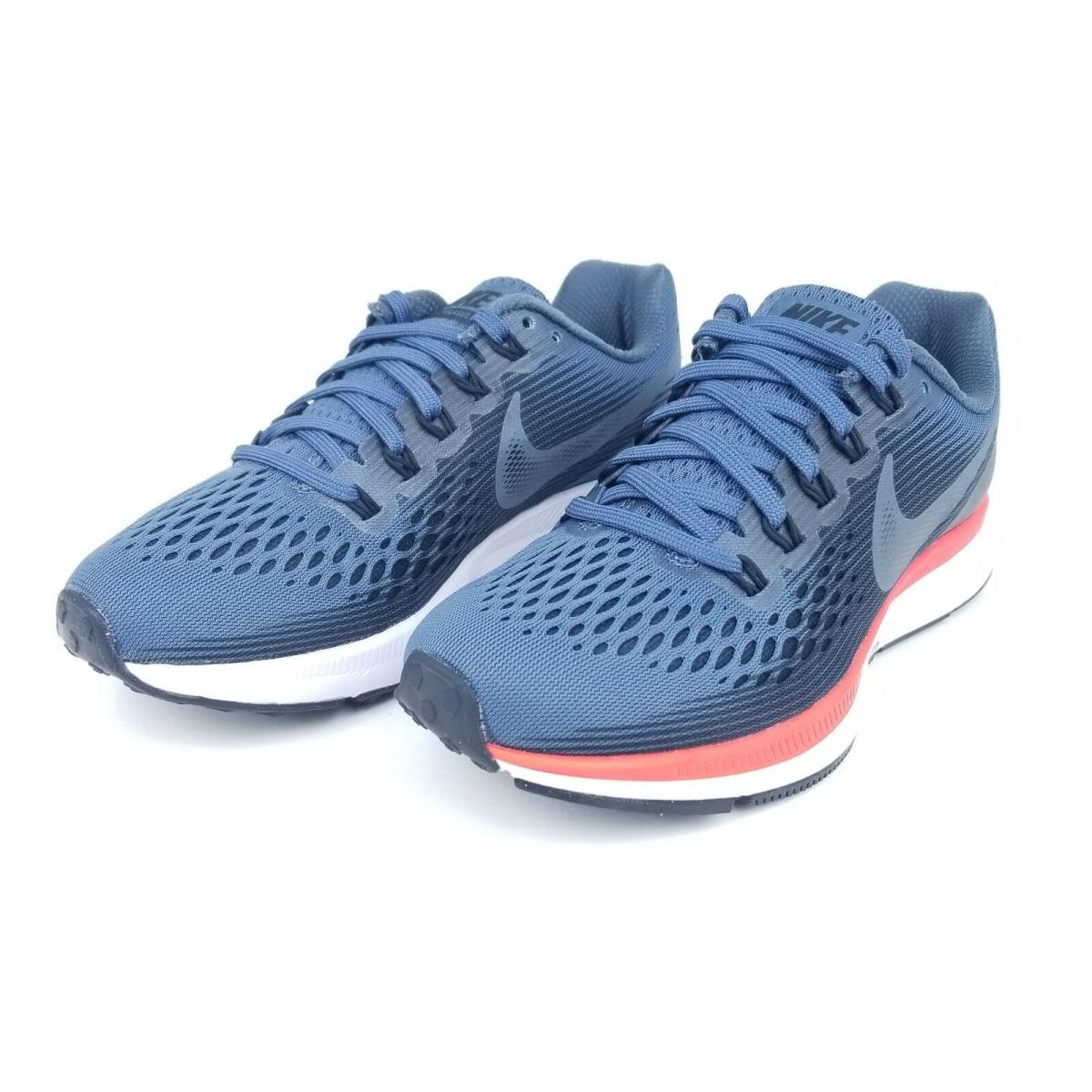 Nike Air Zoom Pegasus 34 Womens Running Shoes Blue Fox/crimson 880560 403 Size