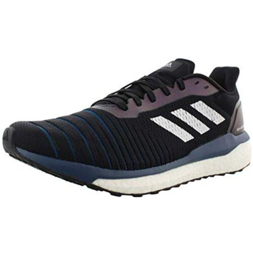 Adidas Men`s Solar Drive M Running Shoe D97442 Size 7.5 - black/white/legend marine