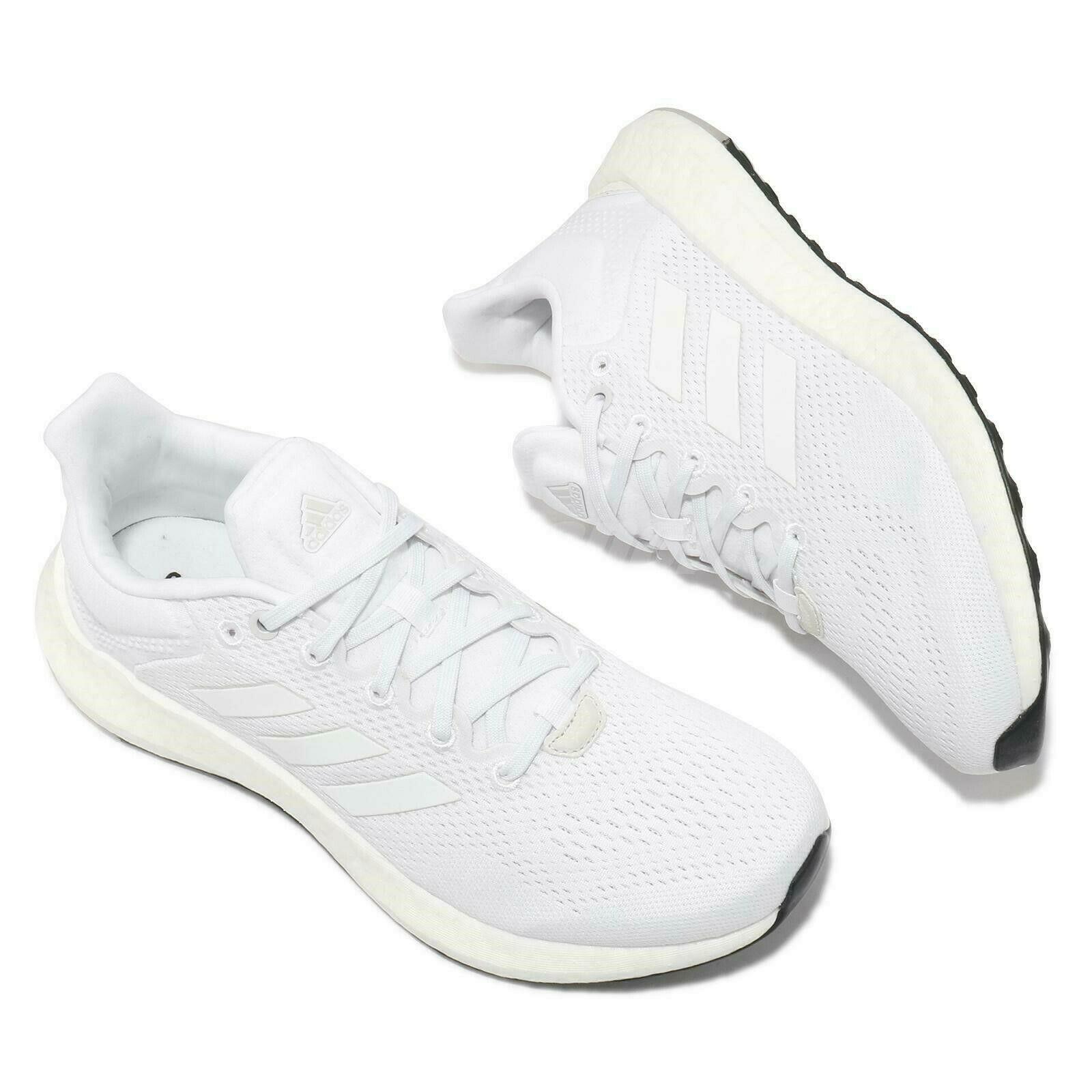 Adidas Pureboost 21 Men`s Sz: 7.5 Athletic Shoes Triple White GY5094