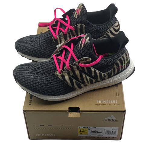 Adidas Ultraboost Dna Men`s Running Shoes Animal Pack Zebra Black Sz 12.5 FZ2730