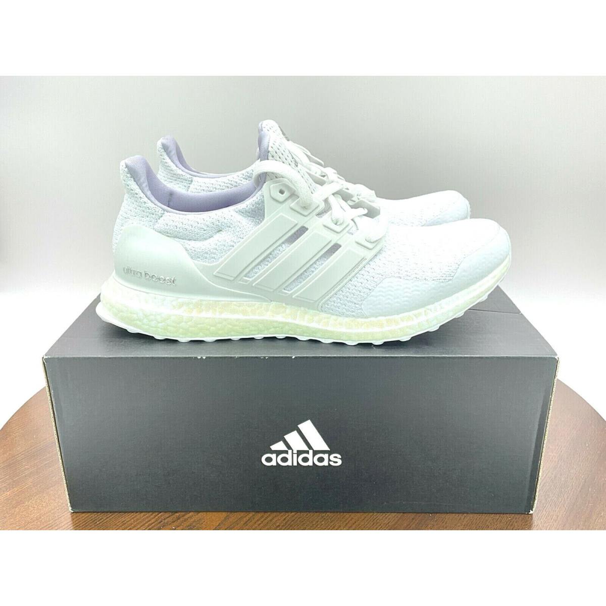 Size 10 - Adidas Ultraboost Women`s Running Shoes Triple White - FY2898